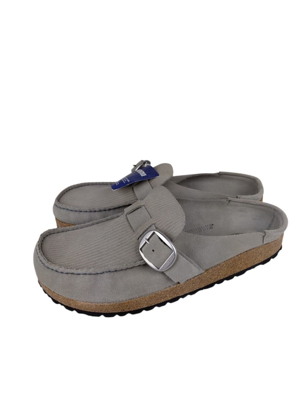 Birkenstock Buckley Suede Clogs Gray Size 42 270 Men's 9 /Women's 11 NWT